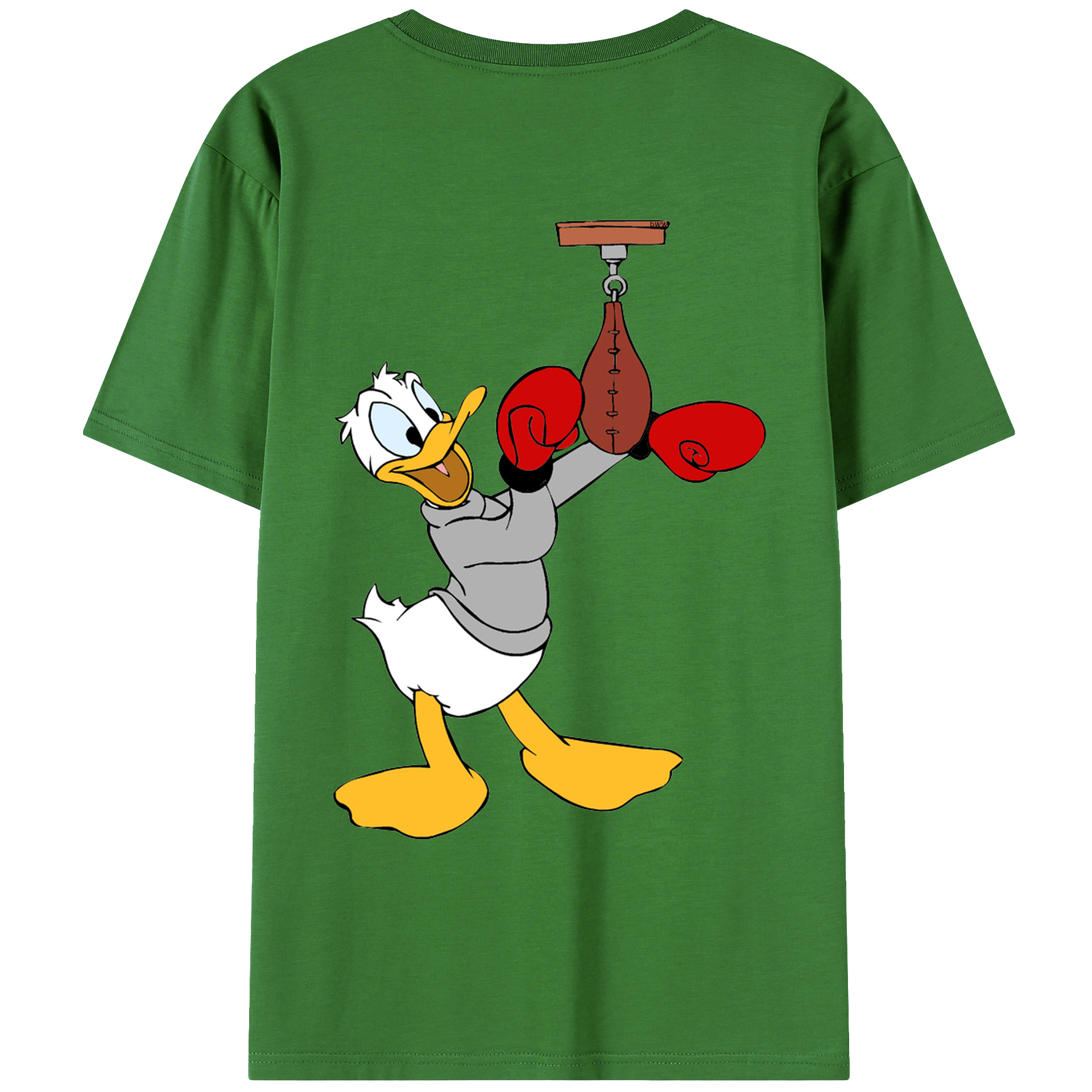 （画像用） ミッキーマウス Mickey Mouse レディース半袖Tシャツ(バックプリント)